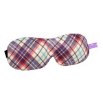 VIAGGI Purple 3D Printed Eye Mask, Blindfold Sleep Eye Mask for Travel, Sleeping Eye Mask for Women and Men, Eye Cover
